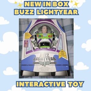Buzz Lightyear Interactive Toy - Green, White, Purple